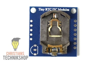 CHRISTIAN'S TECHNIK SHOP DS1307 I2C Real Time Clock + AT24C32 I2C EEPROM Board