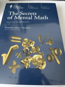 The Secrets of Mental Math by Arthur T. Benjamin (DVD/BOOK) BRAND NEW SEALED - Picture 1 of 2