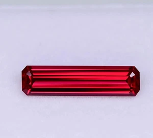 Piedra preciosa suelta sin calefacción rubí rojo sangre de paloma BURMA certificado natural de 6,89 quilates A+ - Imagen 1 de 4