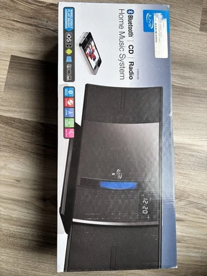 iLive Model: IHB603B Micro CD Stereo System-CD-BT-Radio-No Remote-Tested/Works - Image 1 of 3