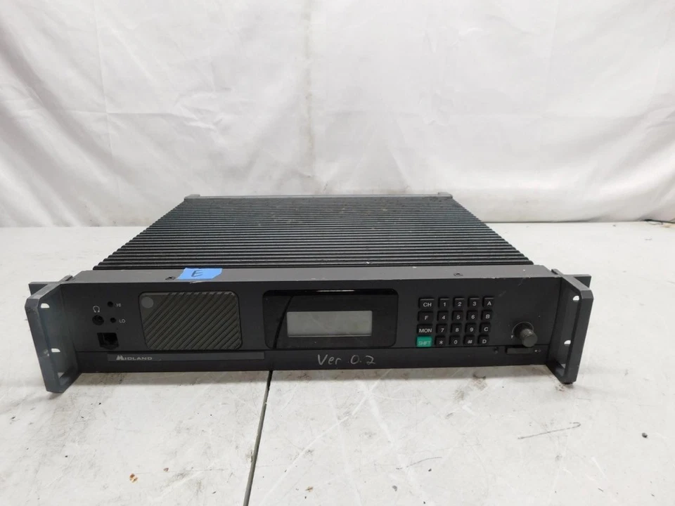 ESTACIÓN BASE DE RADIO BIDIRECCIONAL MIDLAND 91-1110B 110 vatios VHF #E Foto 1 de 1