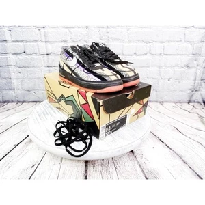 Nike Air Force 1 Low CMFT PRM Crescent City Nola Black/Atomic Red Men 10.5 Used - Picture 1 of 18