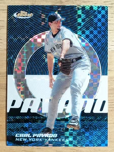 Finest X-Fractors 2005 azul #12 Carl Pavano - Imagen 1 de 2