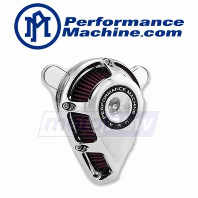 Performance Machine Jet Air Cleaner for 2005-2015 Harley Davidson FLSTN ws Foto 1 de 4