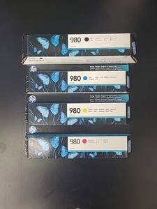 HP 980 D8J10A D8J07A D8J08A D8J09A FULL SET x4 X585 X555 - Bild 1 von 6