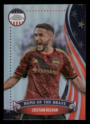 2024 Topps Chrome MLS The Brave #BR7 Cristian Roldan - Image 1 of 2