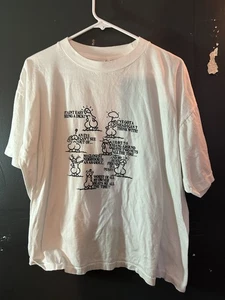 Camiseta vintage de novedad de broma de pene de una sola puntada XL de los años 90 - Imagen 1 de 5