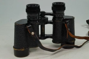 Vintage G.Fournier Stenoxa 8x30 Binoculars . In Original Leather Case. Working. - Picture 1 of 9