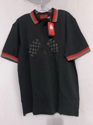 NWT 🌺 RARE HUGO BOSS X RB FORMULA 1 Bull Motif MENS POLO Black  SZ XS - Image 1 of 4