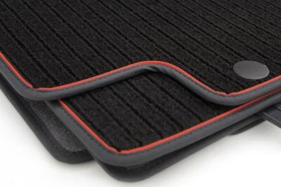 NEU Rips Fußmatten Mercedes A-Klasse W169 / AMG Original Qualität Premium rot - Bild 1 von 2