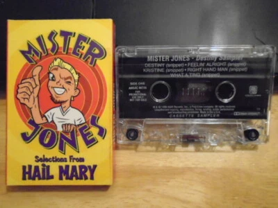 RARE PROMO Mister Jones CASSETTE TAPE Hail Mary sampler hip hop ROCK STEADY CREW - Image 1 of 2