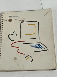 1984 Apple MACINTOSH Original MANUAL #M1500 Spiral Bound - Afbeelding 1 van 11