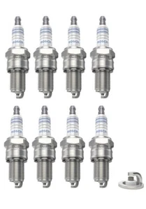 Bujías x 8 Bosch para Land Rover Discovery LJ 1 MK II 2 V8 gama Mercedes - Imagen 1 de 6
