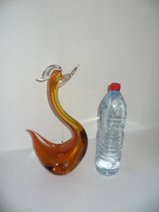 CYGNE CANARD GRAND MODELE - BIG - SOMMERSO MURANO - Picture 1 of 11