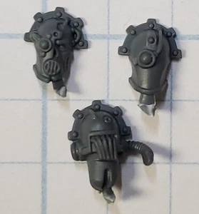 Warhammer 30k Cult Mechanicum Bits Tech Thralls Servitor Head w Options #50 - Picture 1 of 6