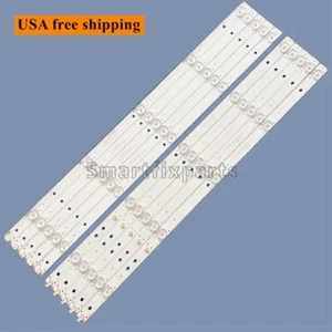 LED Backlight strips For HAIER RTU5540 55UG2500 55UG2500C ZX55ZC332M10A0V2-K600 - Picture 1 of 8