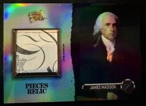 James Madison Pieces of the Past Pres Edition Relic #55 - Picture 1 of 2
