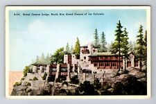Grand Canyon, CO-Colorado, Grand Canyon Lodge North Rim , Vintage Postcard