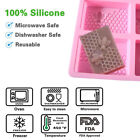 3D Rectangle Baking Bee Honeycomb Soap Mold Diy Soft Silicone Candle Cake Making