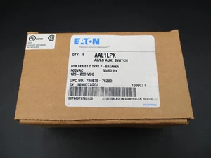 EATON AAL1LPK F-FRAME INTERRUPTOR AUXILIAR / INTERRUPTOR ALARMA COMBINACIÓN POLO IZQUIERDO 600V - Imagen 1 de 3