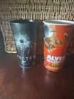 Movie Theatre Set Of 2 Spectre And Alvin And The Chipmunks Large Used Cups