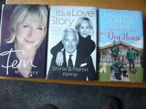 3 x Hardback books.Fern Britton,Martin Kemp & The dog house. - Picture 1 of 4