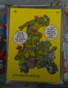 TMNT Series 88 Card & 11 Sticker Set Teenage Mutant Ninja Turtles Topps - Picture 1 of 6