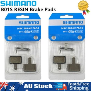 2 Pairs SHIMANO B01S/G01S Resin Disc Brake Pads - Retail Box Packed - Picture 1 of 12