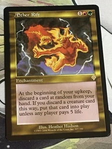 C4868 MAGIC THE GATHERING MTG INVASION AETHER RIFT #227 RARE LP - Picture 1 of 12