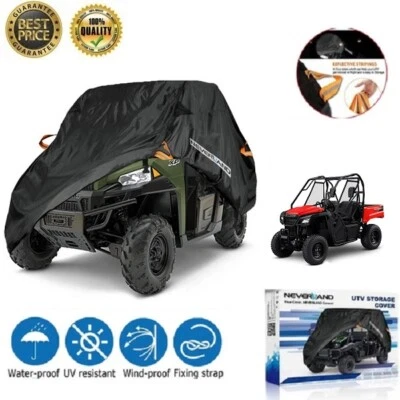 UTV Vehicle Storage Cover Utility 300D for Honda Pioneer 500 700 700-4 Deluxe - Image 1 of 4