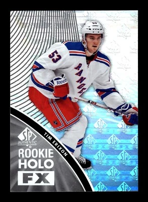 5-01-04 PWE . 2011-12 spa sp authentic ud rookie holo fx #rfx18 tim erixon - Image 1 of 2
