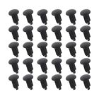 30Pcs Car Roof Headlining Mounting Trim Clips Black Plastic Fit For Vw T4 T5