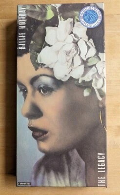 Billie Holiday: The Legacy 1933-1958 Long Box & 52p booklet 3 CDs 1991 Like New! - Image 1 of 4