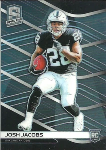 Josh Jacobs RC SP 2019 Panini Spectra #164 /99 was Raiders but Now Packers Baby - Picture 1 of 2