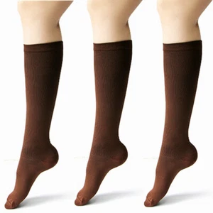 Men Women Compression Socks 18-21mmHg Stocking Graduated Support US 5-9 7-11 - Picture 1 of 6