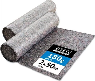 2x Malervlies 50m 180g je qm Stark Abdeckvlies PE Anti-Rutsch saugstark - Bild 1 von 4