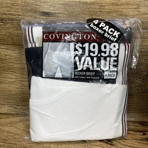 Vintage neu aus altem Lagerbestand Covington Boxershorts Herren Large (36-38) 4er Pack - Bild 1 von 5