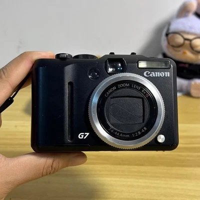 Canon Powershot G7 Professional Digital Compact Camera Black Optical Zoom CCD - Image 1 of 4