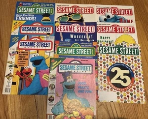 Sesame Street Magazine Lot 1991 1993 1994 1999 2003 Issues Great Condition - Picture 1 of 11