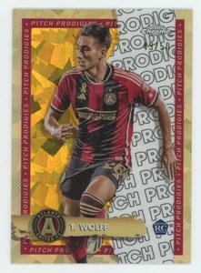 2024 Topps Edición Zafiro Cromo MLS #73 Tyler Wolff Oro #/50 - Imagen 1 de 2