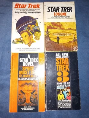 Star Trek James Blish /Alan Dean Foster Vintage Science Fiction Lot of Four WOW  - Image 1 of 4