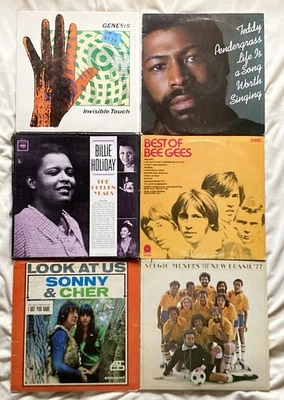 💥HUGE💥 ROCK • SOUL • JAZZ Vinyl LP Record Lot - Image 1 of 4