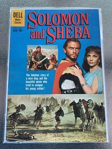 ULTRA RARE # 1 COMIC BOOK 1959 SOLOMON & SHEBA YUL BRENNER & GINA LOLLOBRIGIDA - Bild 1 von 13
