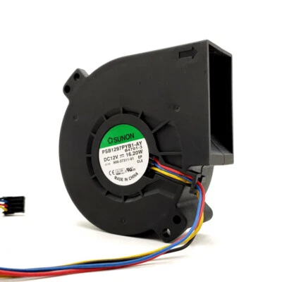1pc SUNON PSB1297PYB1-AY 12V 16.2W 9733 4-wire Server Turbo Cooling Fan - Image 1 of 4