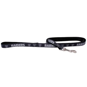 CORREA LAS VEGAS RAIDERS PERRO GATO 6 PIES NYLON PLOMO PEQUEÑA - Imagen 1 de 1