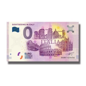 Billete de recuerdo Euro Billet 2019-2 Italia SEBV Sightseeing Italy - Imagen 1 de 1