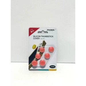Nintendo Switch/Lite DOBE Thumbstick Silicone Thumb Grips Cap Cover Pink - Picture 1 of 1