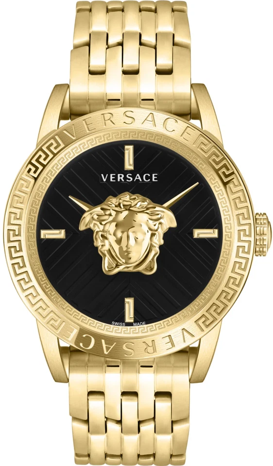 Versace VESN00922 V-Code Mens Watch 43mm 5ATM