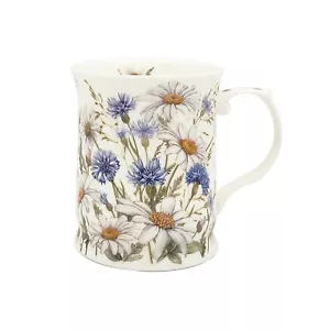 415cc Fine Bone China Daisy Flowers Coffee Tea Mug w Handle Cup w Box - Picture 1 of 1