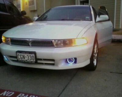 Luces antiniebla ojo de ángel Mitsubishi Galant 1999-2003 luces de conducción Foto 1 de 2